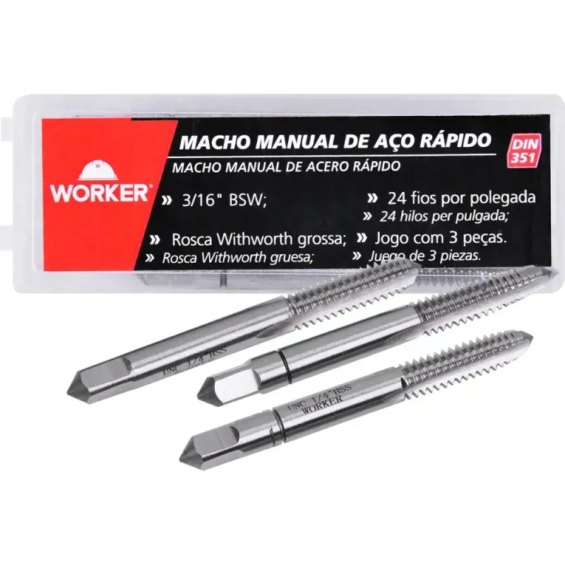 Jogo-de-Macho-Manual-Din351-BSW-3-16-X24--3-Pecas-Worker
