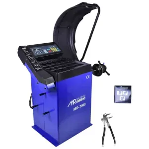 Balanceadora Motorizada 10" A 24" Mr7000 Máquinas Ribeiro 220V