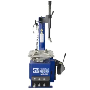 Desmontadora Pneumática 12"a 24" MR303 Azul Máquinas Ribeiro 220V