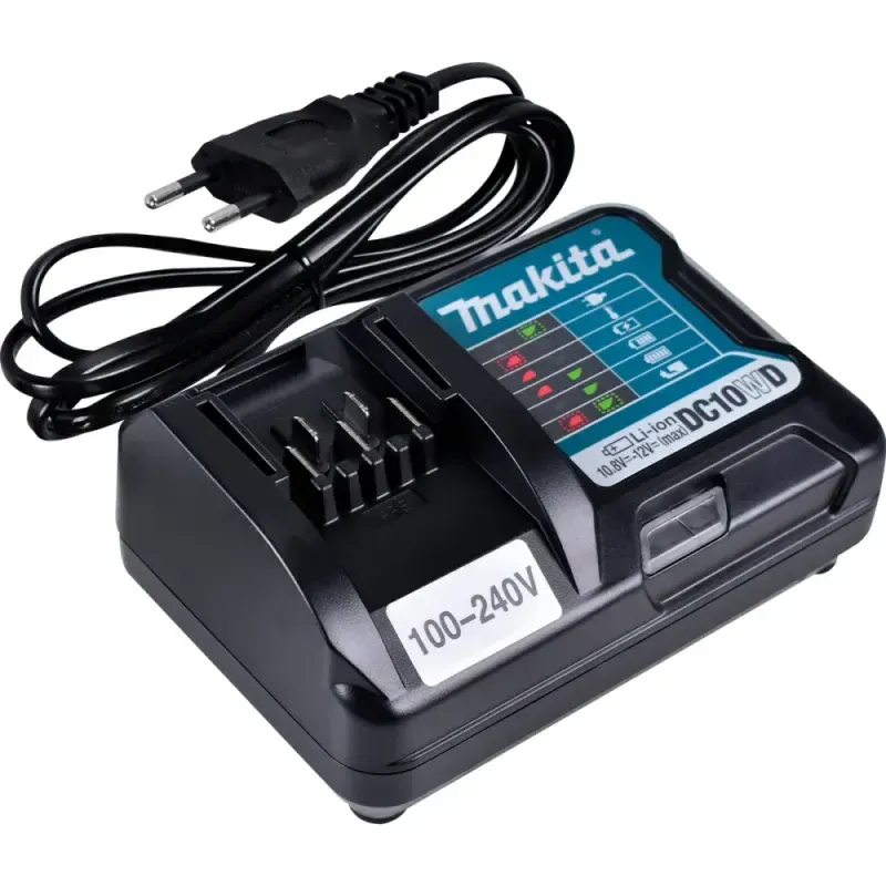 Kit-Parafusadeira-Furadeira-Impacto-a-Bateria-12V---Aspirador-de-Po-Makita