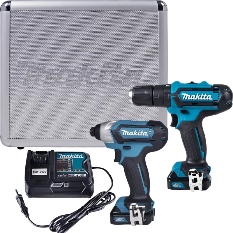 Kit-Furadeira-e-Parafusadeira-Impacto-a-Bateria-12V-Makita-