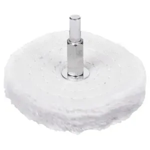 Roda de Polimento 3" Com Haste 1/4" Worker