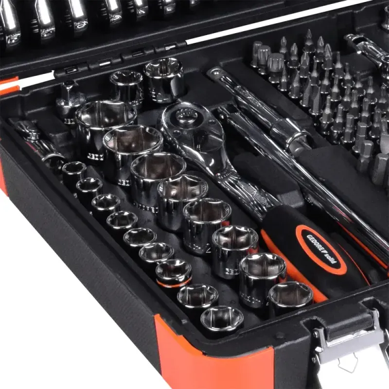 Jogo-Oficina-Master-com-Soquetes-e-Bits-178-Pcs-5000R-Robust