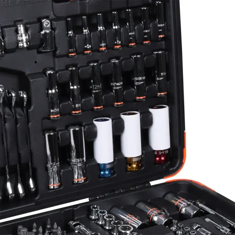 Jogo-Oficina-Master-com-Soquetes-e-Bits-178-Pcs-5000R-Robust