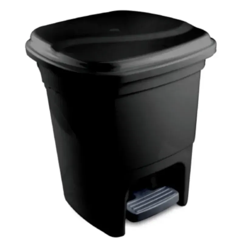 Lixeira-Com-Pedal-15l-Preta-Plasvale