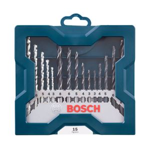 Jogo de Brocas Mini X-Line com 15 Peças 3-8mm Bosch