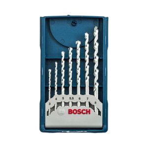 Jogo de brocas para alvenaria Mini X-Line 3-8mm 7 peças Bosch