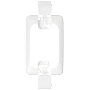 Placa Com Suporte 4x2 Cega Branca Pial Pop