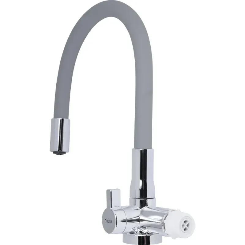 Torneira-de-Parede-com-Bica-Flexivel Cinza-1-4--Hydra