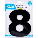 Numero-Residencial-N°8-Preto-125cm-Kala