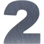 Numero-Residencial-N°2-Aco-Escovado-125cm-Kala