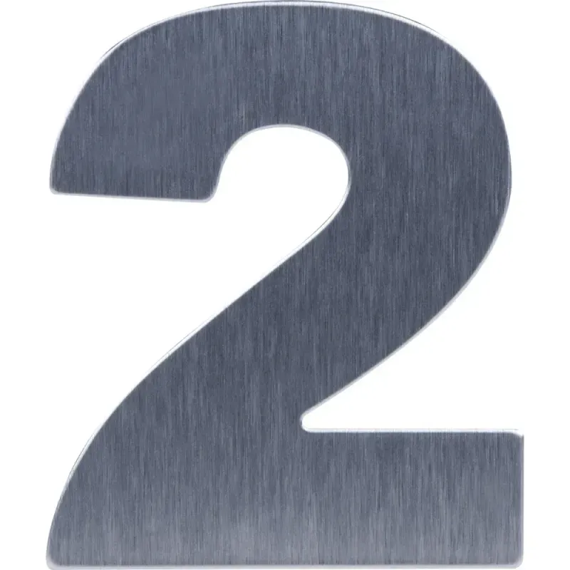 Numero-Residencial-N°2-Aco-Escovado-125cm-Kala