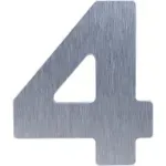 Numero-Residencial-N°4-Aco-Escovado-125cm-Kala