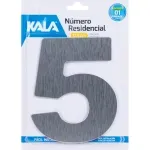 Numero-Residencial-N°5-Aco-Escovado-125cm-Kala