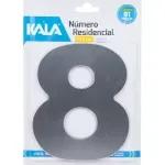 Numero-Residencial-N°8-Aco-Escovado-125cm-Kala