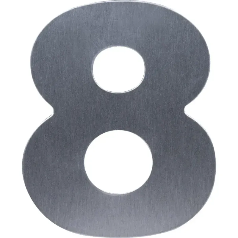 Numero-Residencial-N°8-Aco-Escovado-125cm-Kala
