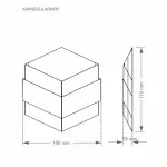 Luminaria-Arandela-Armor-G9-25w-Branca-Taschibra