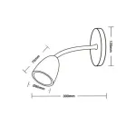 Luminaria-Arandela-Direct-4w-3000k-Preta-Articulavel-Taschibra