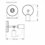 Luminaria-Arandela-Pointer-60W-1xe27-Branco-Taschibra