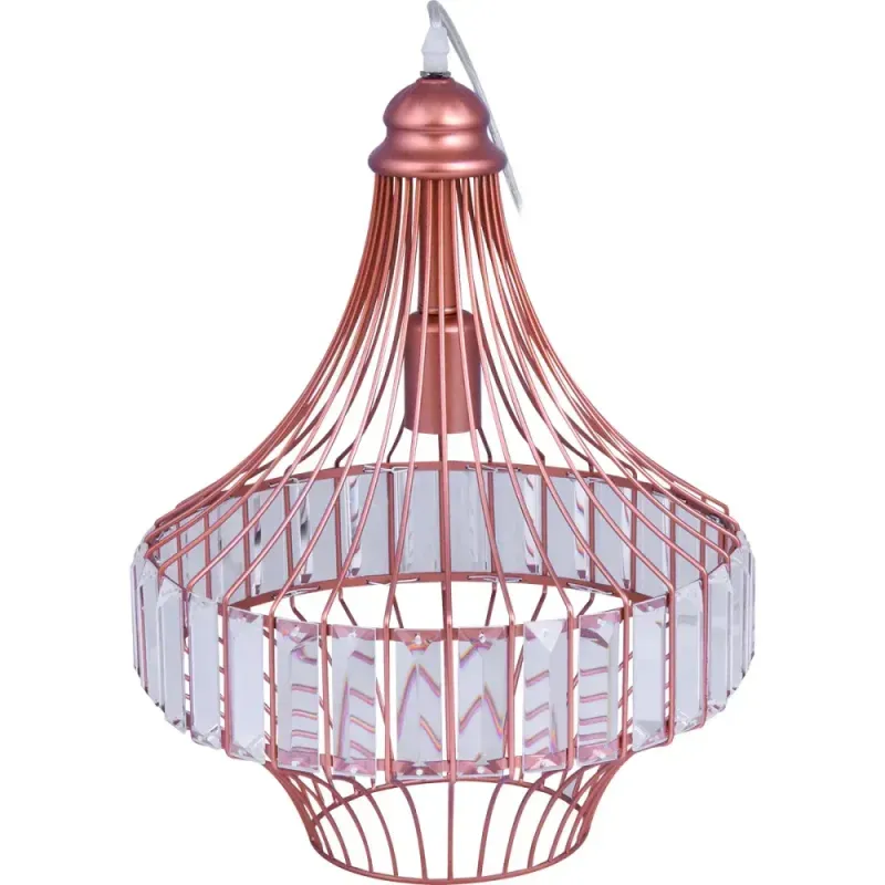 Pendente-Princess-Cobre-E27-400mm-40W-250V-Taschibra