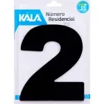 Numero-Residencial-N°2-Preto-185cm-Kala