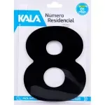 Numero-Residencial-N°8-Preto-185cm-Kala