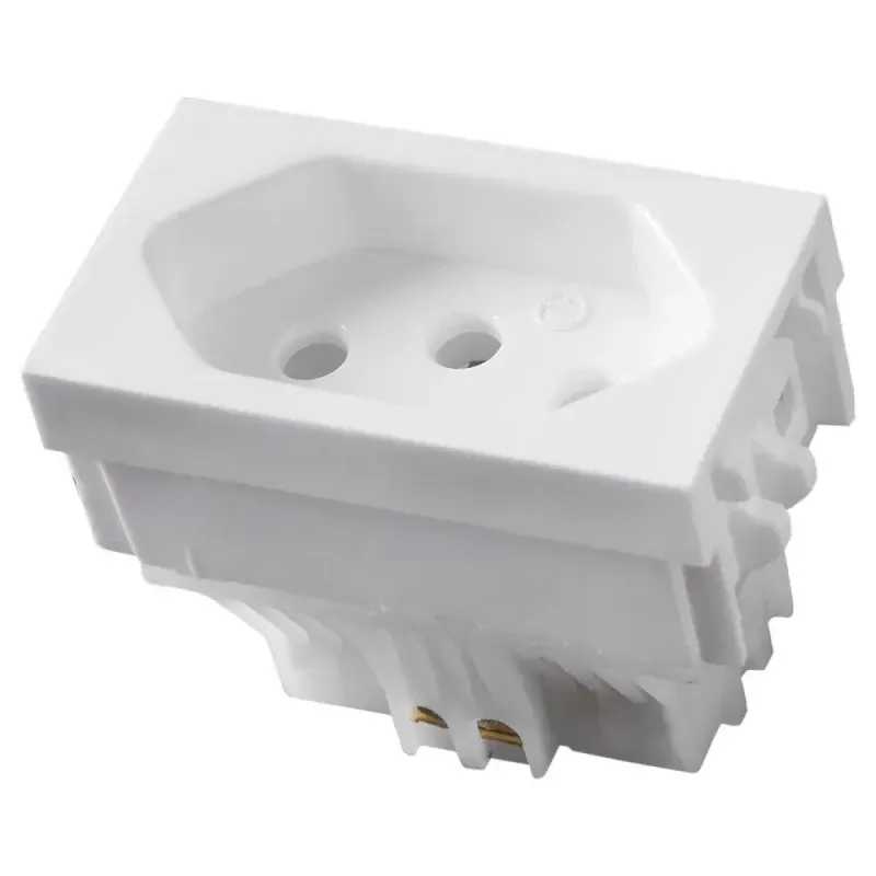 Modulo-Tomada-10A-250V-Branco-Vivaz-Ilumi