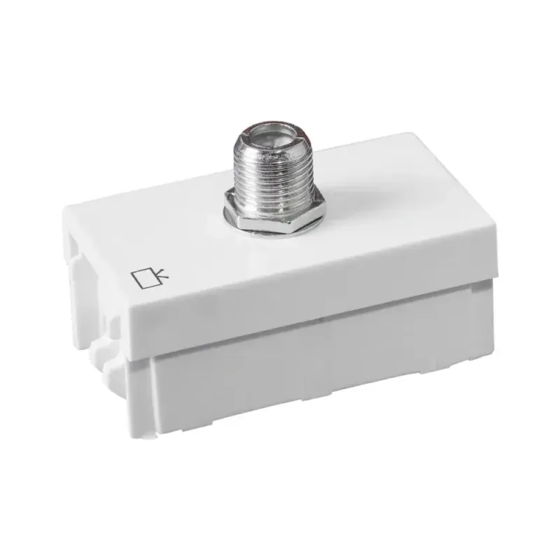 Modulo-Tomada-Para-Antena-Tv-Branco-Vivaz-Ilumi