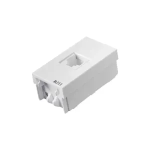 Módulo Telefone Rj11 2 Fios Branco Vivaz Ilumi
