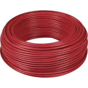 Cabo Flexível 6mm Vermelho 450/750V 15m Cobrecom