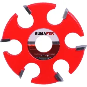 Disco de Corte para Madeira 6 Wideas 108x22,23mm Bumafer