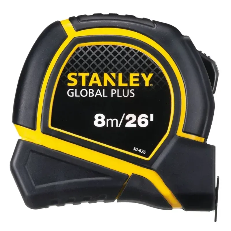 Trena-Global-Plus-ABS-Amarelo-8m-26”-Stanley