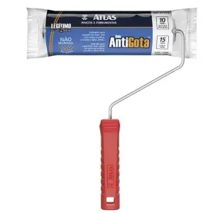 Rolo de Lã Sintetica Antigota 15cm 10cm Atlas
