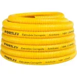 Eletroduto-Corrugado-25mm-Amarelo-50m-Fortlev