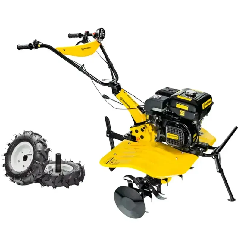 Motocultivador-a Gasolina-com-Enxadas-e-Rodas-7Hp-Matsuyama