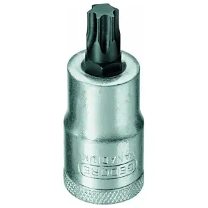 Chave Soquete GTX em Aço Cromo Vanádio 1/2" 5,52mm Gedore