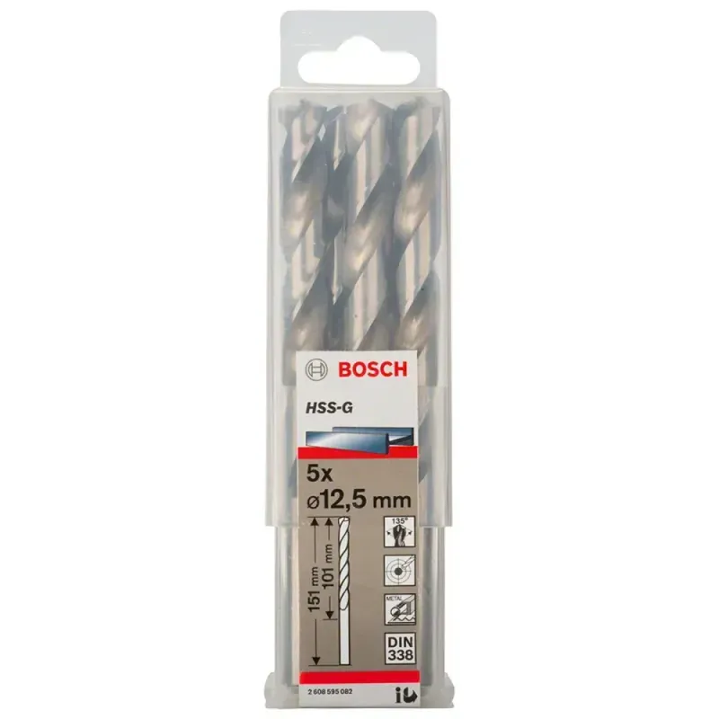 Broca-para-Metal-de-Aco-Rapido-Cilindrico-HSS-G-125mm-Bosch