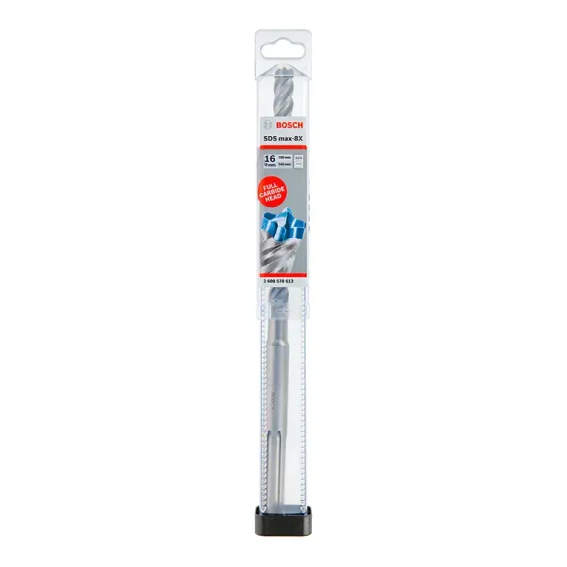 Broca para-Martelo SDS-Max8X-16x200x340mm-Bosch