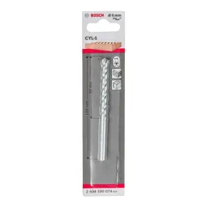 Broca para Concreto de Aço Cilíndrico CYL-1 6mm Bosch