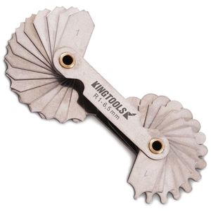 Calibrador Raio R 1-6,5mm King Tools