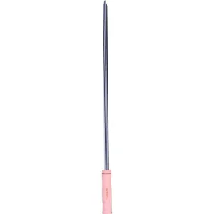 Espeto Simples de Chapa Galvanizada com Cabo de Madeira 65cm Kala