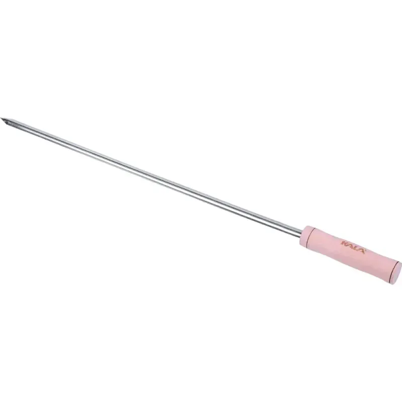 Espeto-Simples-de-Chapa-Galvanizada-com-Cabo-de-Madeira-65cm-Kala