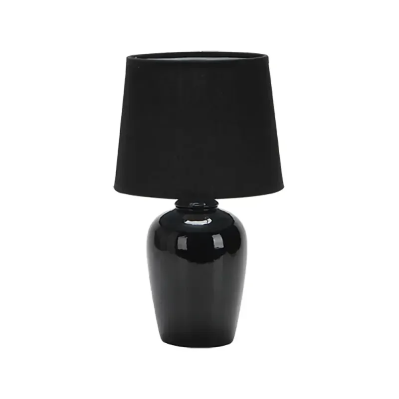 Abajur-de-Ceramica-Pottery-E27-Preto-32cm-25W-250V-Taschibra