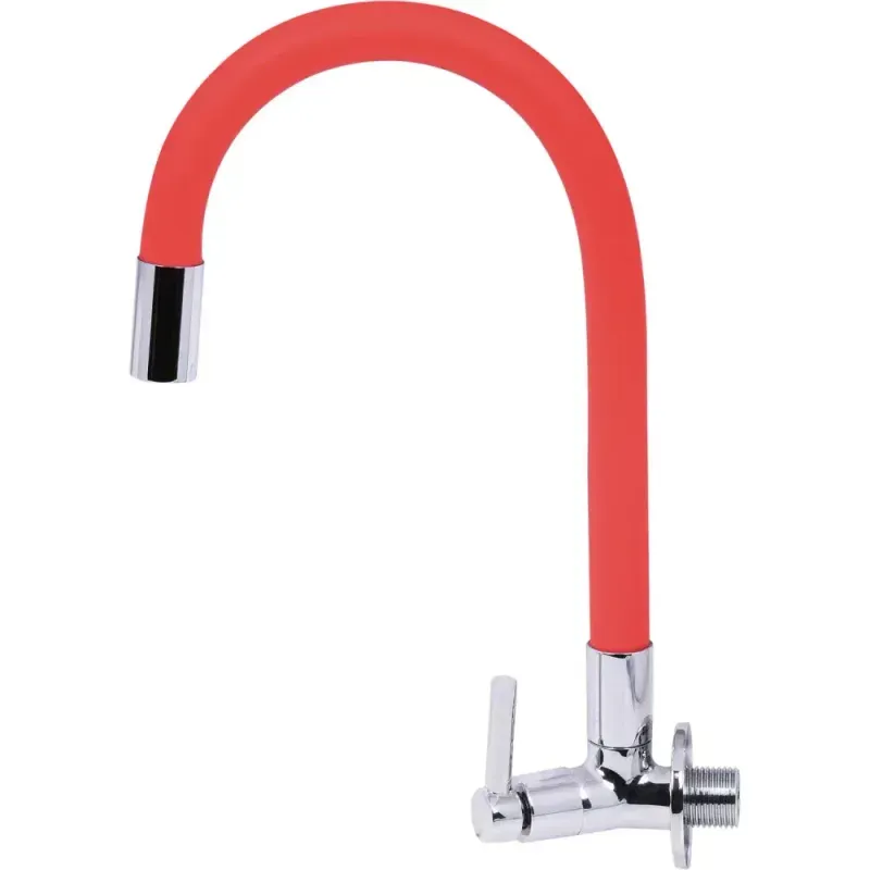 Torneira-para-Cozinha-com-Bica-Flexivel-Vermelho-C60-Liege