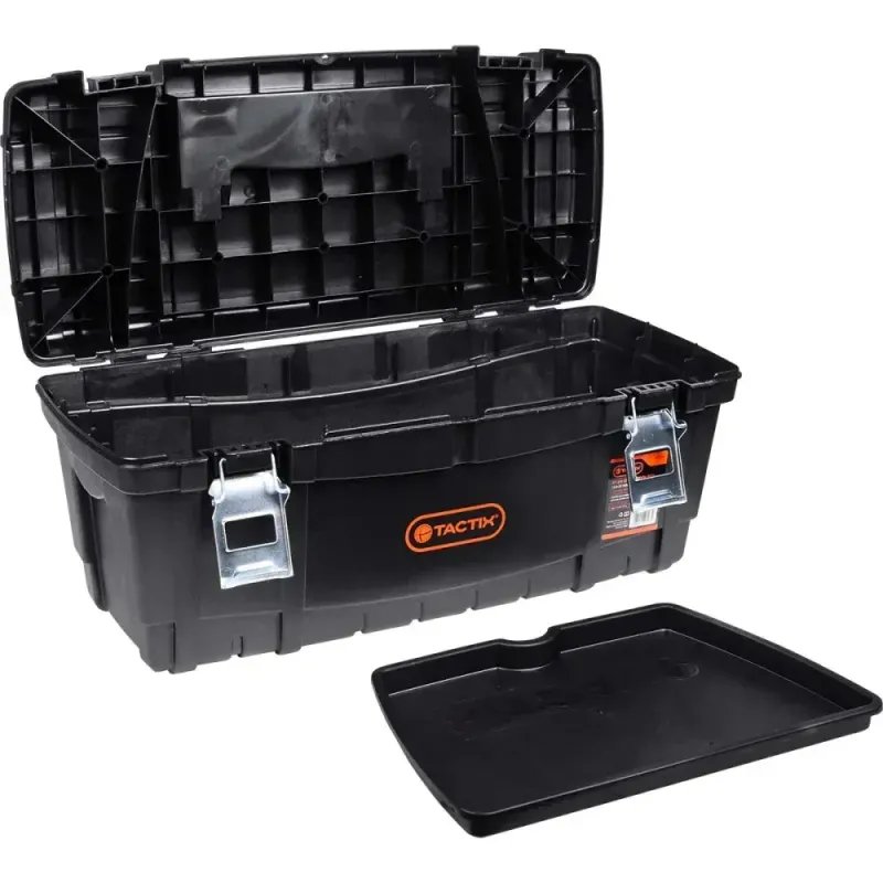 Caixa-de-Ferramentas-Plastica-com-Travas-de-Aluminio-61cm-Tactix