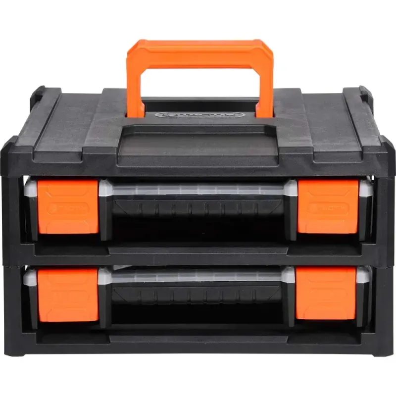 Caixa-Organizadora-Plastica-2-Gavetas-Tactix