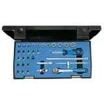 Jogo Soquetes e Chaves Soquete 1/4" Gedore