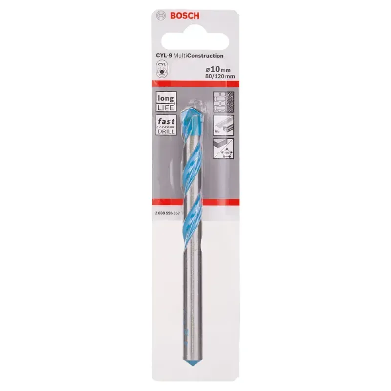 Broca Multimaterial Cilindrico-CYL-9-10x80x120mm-Bosch