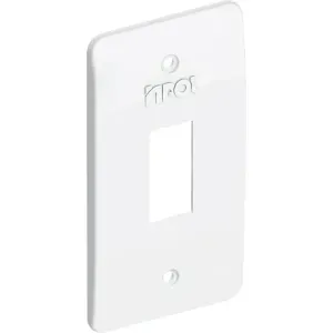 Tampa de Interruptor 3/4" 1P Vertical Branco Inpol