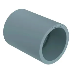 Luva Encaixe em PVC 1" Cinza Inpol